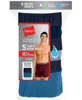 Hanes Men's 5-Pk. Performance Boxer Briefs