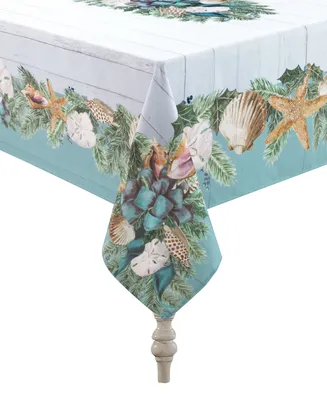 Laural Home Christmas By The Sea Tablecloth