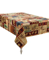 Laural Home Lodge Collage Tablecloth - 70"x 144"