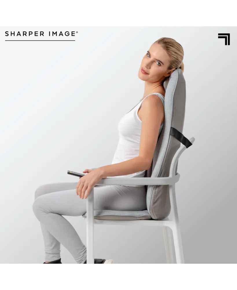 Sharper Image Smart-sense Shiatsu Realtouch Chair Pad