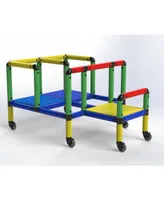 Funphix Buildable Play Structure Set with Wheels