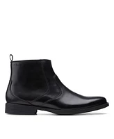 Clarks Men's Whiddon Leather Zip Boot