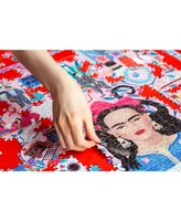 Eeboo Piece and Love Viva La Vida Frida Kahlo 1000 Piece Square Adult Jigsaw Puzzle