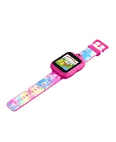 Kid's Playzoom 2 Pink, Blue and Yellow Tie Dye Tpu Strap Smart Watch 41mm