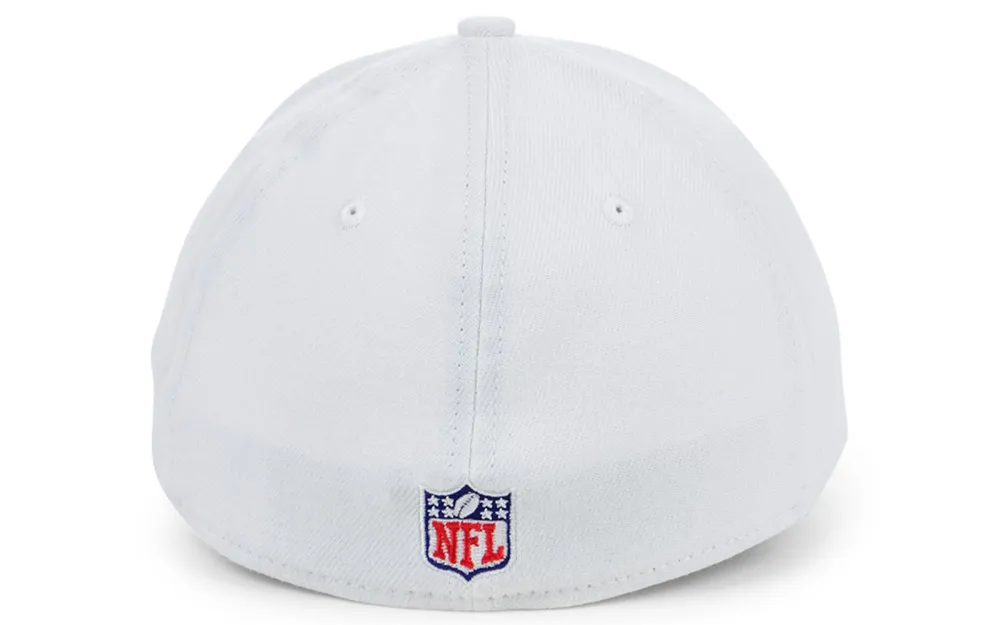 New Era Green Bay Packers White Team Classic 39THIRTY Cap