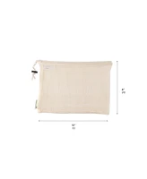 Kitchen Details Cotton Mesh Produce Bags, Set of 3
