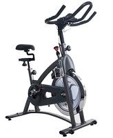 Sunny Health & Fitness Endurance Belt Drive Indoor Cycle Exercise Bike with Magnetic Resistance for Stationary Cardio, Sf-B1877