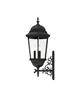 Hamilton 3 Lights Outdoor Wall Lantern