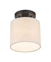 Meadow 1 Light Semi Flush