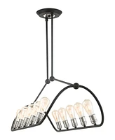 Archer 10 Light Linear Chandelier