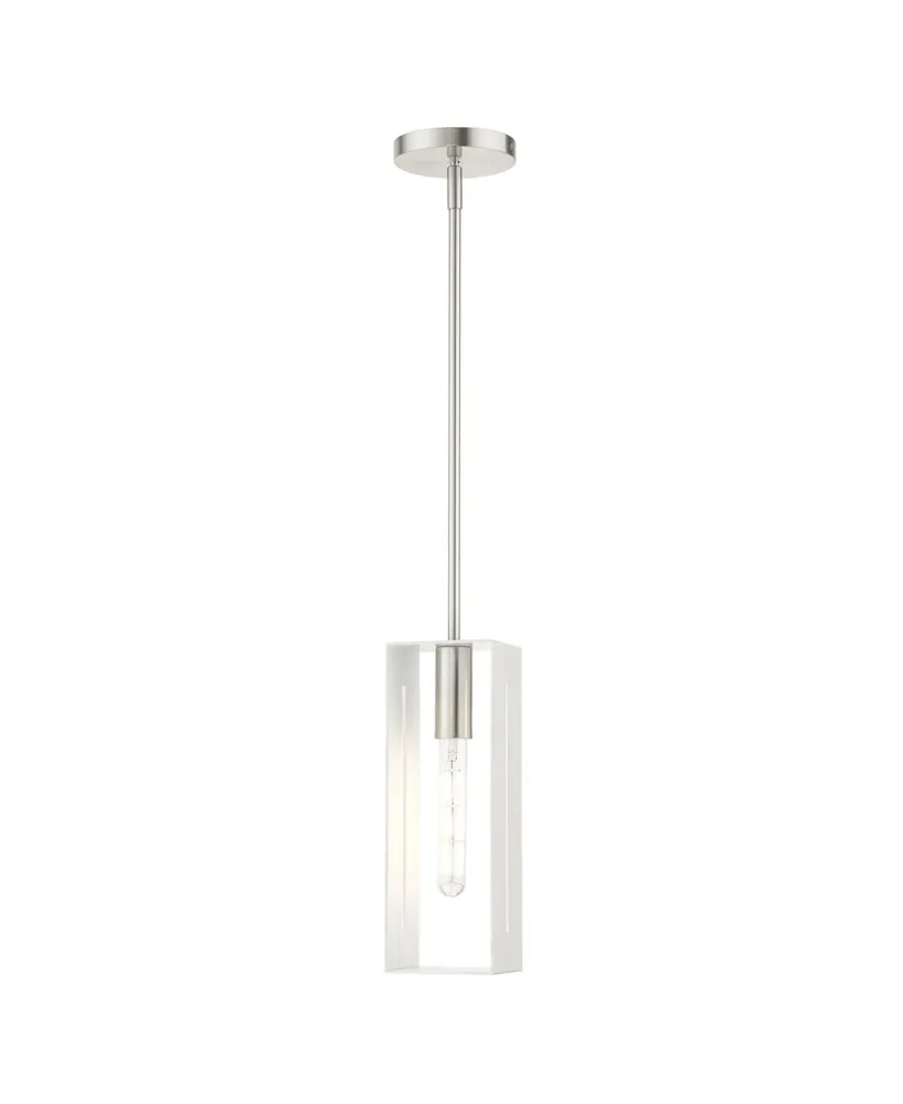 Soma 1 Light Pendant - Silver