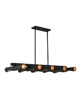 Novato 10 Light Linear Chandelier