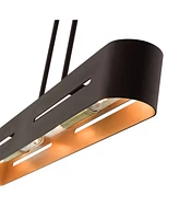 Ravena 4 Lights Linear Chandelier
