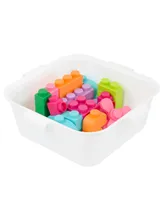 42 Piece in 11 Different Sizes Soft Building Blocks