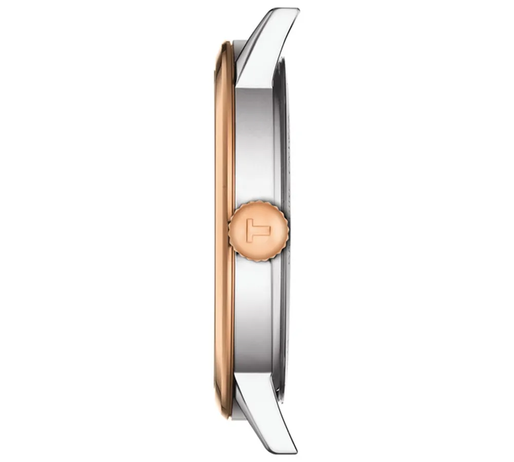 Tissot Men's Swiss Classic Dream Two-Tone Stainless Steel Bracelet Watch 42mm