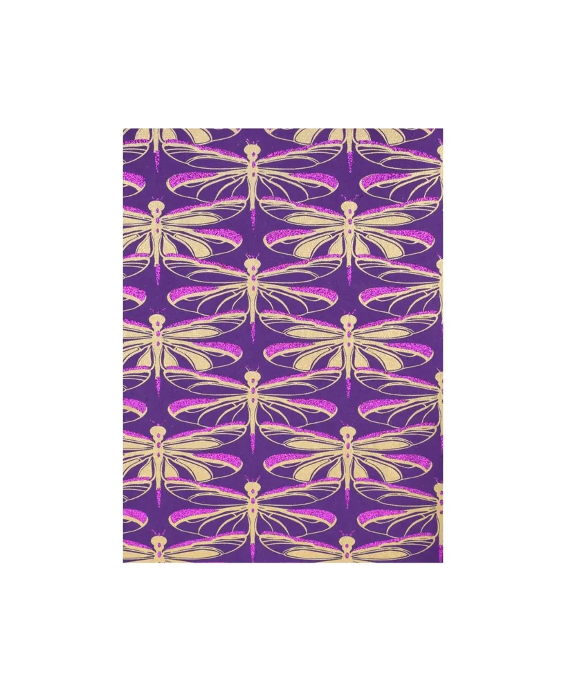 Posh Purples Assorted Gift Wrap and Tags Set