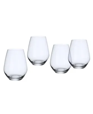 Ovid Stemless Tumbler Glass, Set of 4