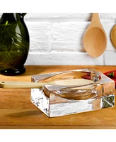 Nude Glass Cruet Spoon Rest