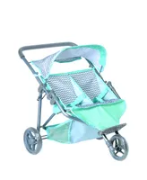 Zig Zag Twin Jogger Doll Stroller