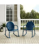 Griffith 2 Piece Outdoor Rocking Chair Set