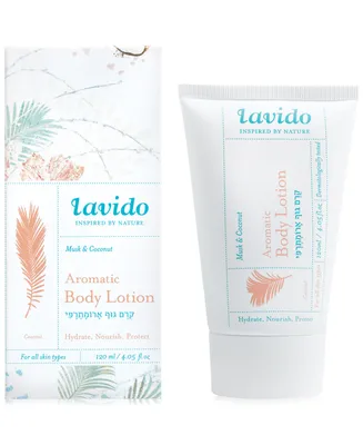 Lavido Aromatic Body Lotion - Musk & Coconut, 4.05