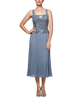 Alex Evenings 2-Pc. Embellished Jacket & A-Line Dress Set