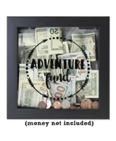 Adventure Fund Black Shadow Box, 8" x 8"