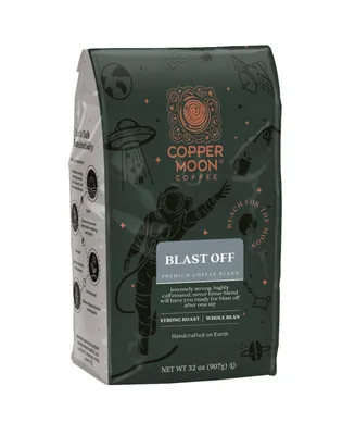 Whole Bean Coffee, High Caffeine Blast Off Blend, 2 lbs