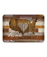 Laural Home Land That I Love Kitchen Mat