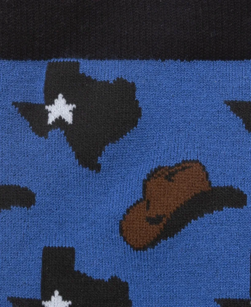 Men's Texas State Cowboy Hat Sock