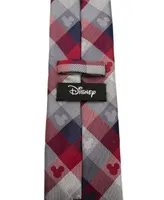 Disney Mickey Mouse Plaid Men's Tie