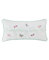 Grateful Hearts 10" x 20" Decorative Pillow