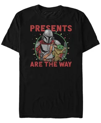 Men's Star Wars Mandalorian Presents Are The Way Short Sleeve T-shirt