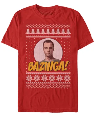 Men's Big Bang Theory Bazinga Short Sleeve T-shirt