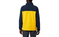 Columbia Michigan Wolverines Men's Flanker Jacket Iii Fleece Full Zip