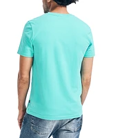 Nautica Men's J-Class Logo Classic-Fit Cotton V-Neck T-Shirt