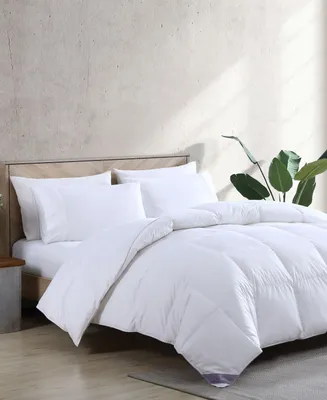 Loftworks Natural Down Blend Comforter with High-Loft Medium Warmth, King