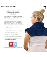 Sharper Image Warming & Cooling Aromatherapy Neck Shoulder Wrap Pad