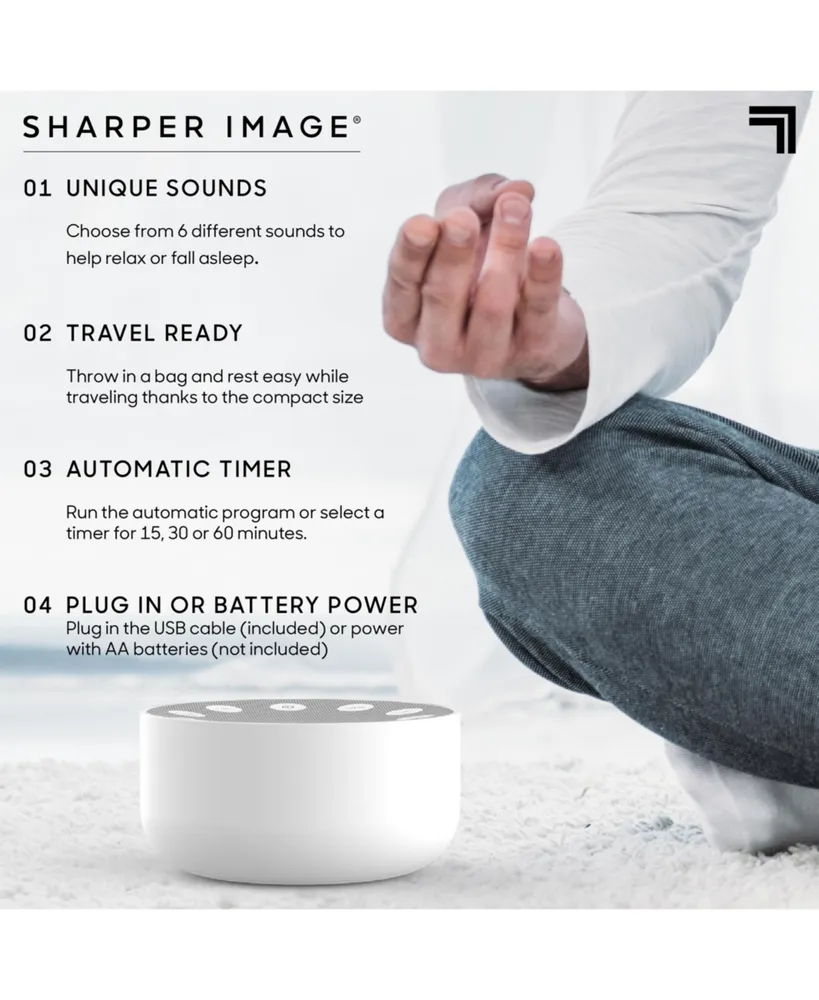 Sharper Image Sleep Therapy Sound and White Noise Machine