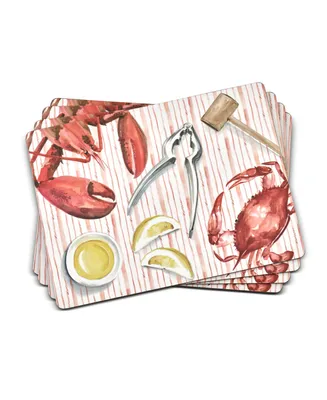 Pimpernel Summer Feast Placemats, Set of 4