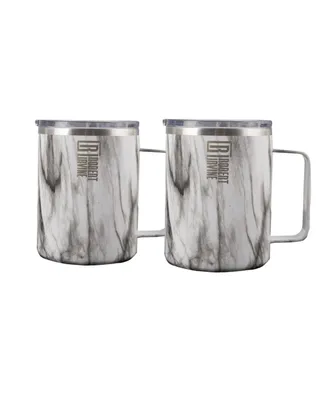 Robert Irvine by Cambridge Insulated Coffee Mugs, Set of 2