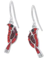 Giani Bernini Crystal Cardinal Drop Earrings in Sterling Silver, Created for Macy's