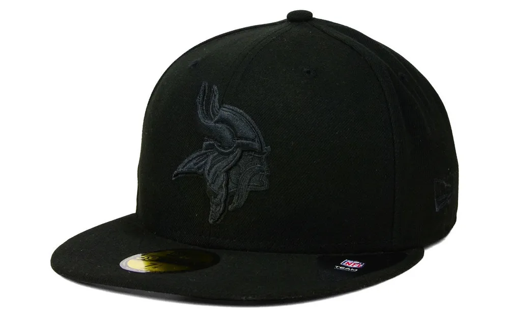 New Era Minnesota Vikings Black on 59FIFTY Cap