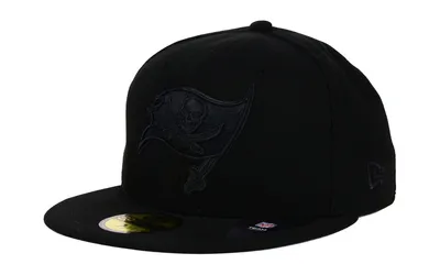 New Era Tampa Bay Buccaneers Black on 59FIFTY Cap