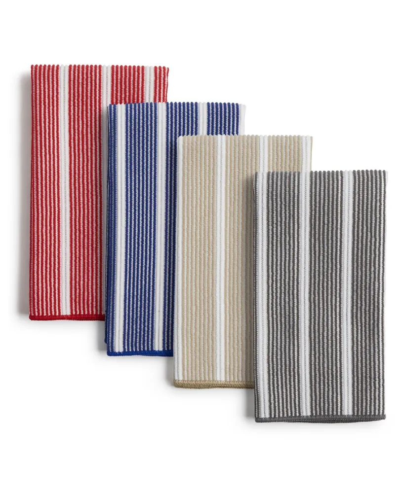 Town & Country Living Striped 8-Pc. Bar-mop Set