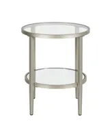 Hera Round Side Table - Silver