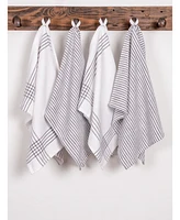 Monoco Relaxed Casual Kitchen Towel, Set of 4