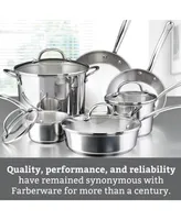 Farberware Millennium Stainless Steel 10-Pc. Cookware Set