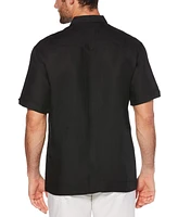 Cubavera Short-Sleeve Embroidered Guayabera Shirt