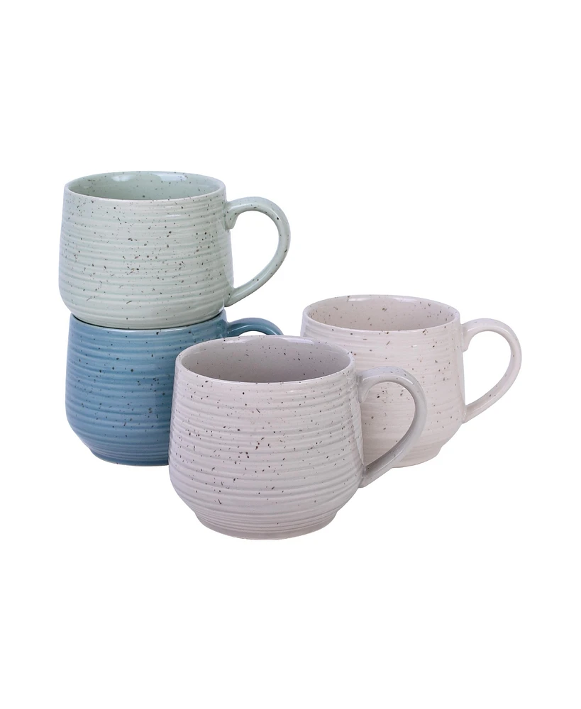 Sango Siterra Mugs, Set of 4